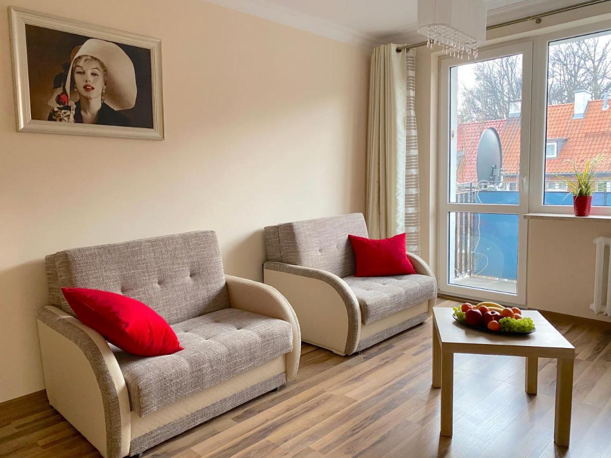 Swish Apartment -10 Min To Old Town Gdansk,Pkp & Shopping Mall מראה חיצוני תמונה